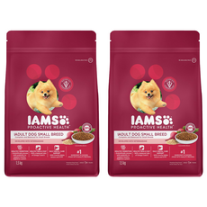 IAMS 愛慕思 健康優活 小型成犬營養配方乾糧, 雞肉口味, 1.5kg, 2袋