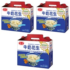 愛之味 牛奶花生禮盒, 4080g, 3盒