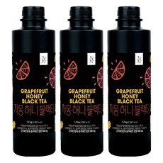 SWEET CUP 茶葉滿滿 葡萄柚蜂蜜紅茶, 3個, 1.2kg