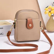 다비글로우 여성용 미니 가죽 크로스백