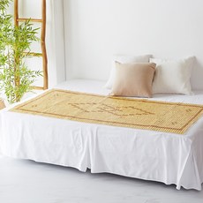 La Pomme 特級包邊麻將涼蓆, 竹