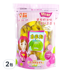 譽方媽媽 芭樂乾 (200g/包) 台灣在地芭樂 天然無添加 健康零食, 2包