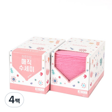 까사앤지오 하루한장 매직 수세미, 32개, 4팩