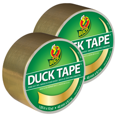 DUCK TAPE 彩色膠帶 金色, 14. 金色 (9.1m), 2個
