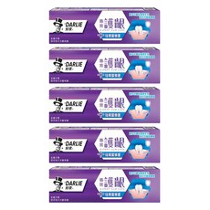 DARLIE 好來 專業護齦+琺瑯質修護牙膏, 120g, 5條