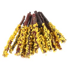 헤이본 토끼 기니피그 친칠라 사과나무 크런치 스틱 간식 3종 x 4p 세트, 135g, 1세트