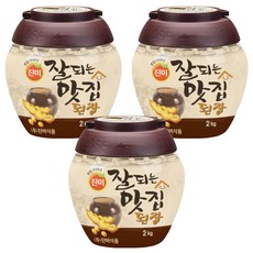 Jinmi 韓式大醬, 2kg, 3瓶