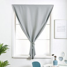 벨크로 찍찍이 거실 방풍 붙이는 암막 커튼