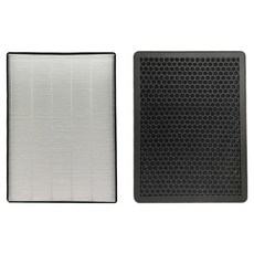 PUREBURG HEPA長效濾網 + 蜂巢狀活性碳濾心 Philips 飛利浦AC1210/AC1212/AC1213/AC1215/AC1216適用, 1組, 1413-01