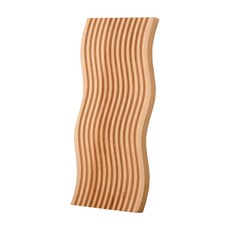 水波紋實木托盤 871g, 390 x 170 x 25mm, 原木色, 1個