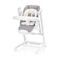 시크 스마트 스윙 바운서 겸용 유아식탁의자, 그레이