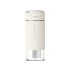 홈플래닛 듀얼 노즐 탁상용 미니 가습기 350ml, HO-008, 화이트