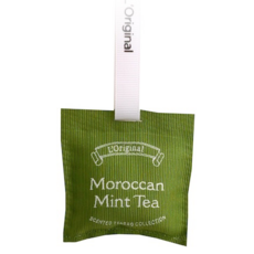 L'Original London 英式下午茶系列香包 摩洛哥薄荷茶, 含香包/支架/絲帶, 1盒, 0.52oz