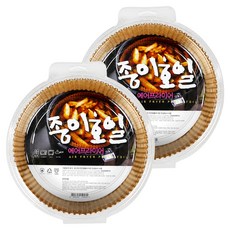 Cheonun Package 氣炸鍋圓形烘焙紙, 2個, 100入, 20cm
