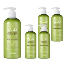 TONYMOLY Dr.Scarlet綠茶兒茶素強健髮根護髮素, 300ml, 5個