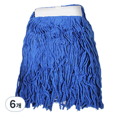 World Clean 青絲 麻布拖把布 370g, 6個