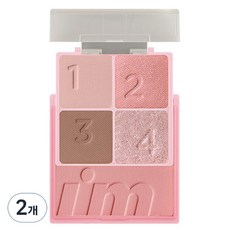 i'm meme 我愛口袋彩妝小方盒 7.7g, 01 Sweet Pink, 2個