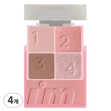 i'm meme 我愛口袋彩妝小方盒 7.7g, 01 Sweet Pink, 4個