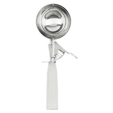 comet 304不鏽鋼冰淇淋勺, 銀色 + 白色, 1個