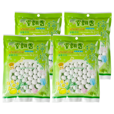 室翲香 檸檬小粒丸 香氛防蟲丸 衣櫥/化妝室專用, 4袋, 300g