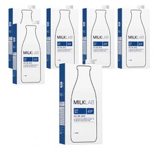 MILKLAB 全脂保久乳, 3.5%脂肪含量, 奶泡起泡性佳, 口感綿密滑順, 澳洲原裝進口, 1L, 6瓶