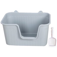 咕沛日常 巨大貓砂盆, 灰色, 1個