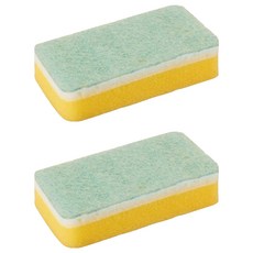 3M Scotch-Brite 日系3層海綿菜瓜布–細緻柔刷, 藍色, 2個, 1個裝