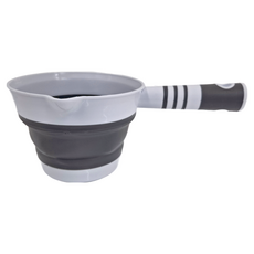 可掛式收納型水杓 1.2L, 顏色隨機, 1個