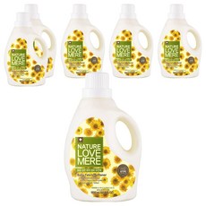NATURE LOVE MERE 然自母愛 嬰幼兒衣物柔軟精 菊花香, 1.8L, 6個