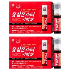 Seorhyedam 紅蔘Monster氣力Shot 37.5g+200ml組, 2組