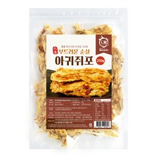 해야미 구운 순살 아귀쥐포채, 250g, 1개