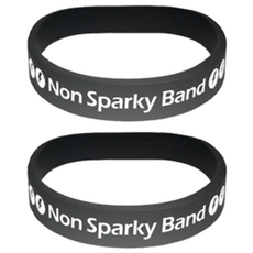 Nonsparky 防靜電手環 黑色 L, 2個