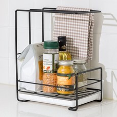 Cleanboss 可掛式晾乾架, 黑色, 1個