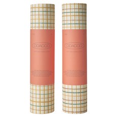 Cleanette 可重複使用抹布 捲筒式 大號 橘色, 2個, 30入