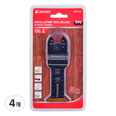 이작툴스 TIN 범용 멀티 커터날 32 x 70 mm 801118, 4개