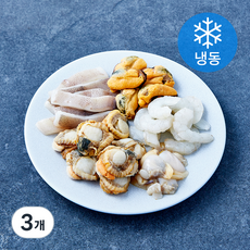 어보선 국내산 해물모듬 (냉동), 3개, 300g