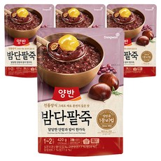 Dongwon 東遠 Yangban 兩班 栗子紅豆甜粥, 420g, 4包