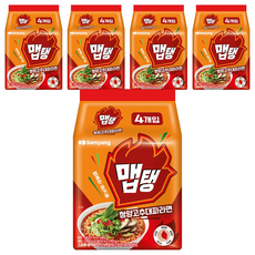 맵탱 청양고추대파 라면 110g, 20개