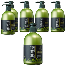 茶寶 淨覺茶 茶籽植萃純淨洗手露, 有機橄欖葉 檸檬草 綠茶潔淨制菌, USDA有機成份認證, 350ml, 6瓶