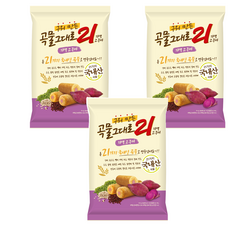 Gokmulgeudaero21 烤製的紫色地瓜餅乾, 150g, 3個