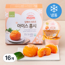 올가 입에서 사르르 아이스 홍시 (냉동), 600g, 2개