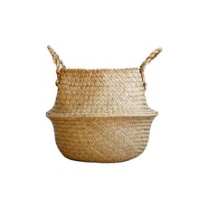 MAME藤編海草籃子花盆套, JT1040