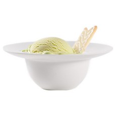 Woogi陶瓷 官帽義大利麵碗, 白色, 1個