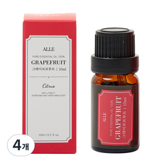 알레 퓨어 에센셜 오일 백프로 그레이프푸르트, 10ml, 4개