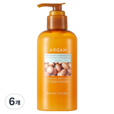 NATURE REPUBLIC 摩洛哥堅果精油深層護理潤髮乳, 6個