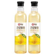 CJ BEKSUL 白雪 健康發酵檸檬醋, 800ml, 2個