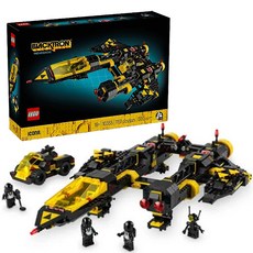 樂高 LEGO 10355 ICONS 黑創巡洋艦 Blacktron remake 1151片積木, 1盒, 多色