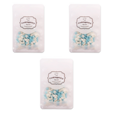 쿠킹스토리 스프링클 눈꽃 셰이프, 3개, 15g