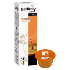 ECAFFE Caffitaly 克雷莫索膠囊咖啡, 80g, 10個, 8g, 1個, 10入