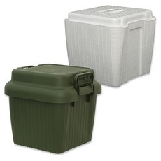 lifist 旅行貨物箱 中型 + 保冷保溫內箱 套組, 綠色, 13L